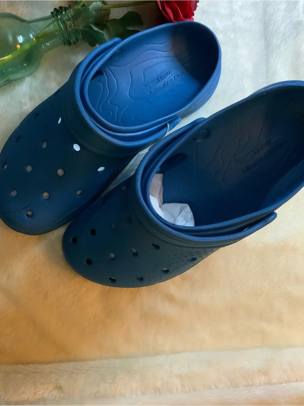 Skechers Men Sz 11 Foamies Blue Slip-On Clog - Size 1